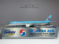 Korean Air Boeing 777-300 1:400 Gemini Jets HL7533 (GJKAL094)