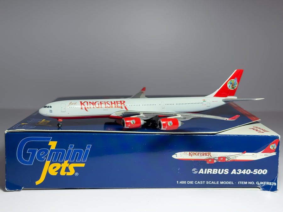 Kingfisher Airlines Airbus A340-500 1:400 Gemini Jets VT-VJA (GJKFR879)