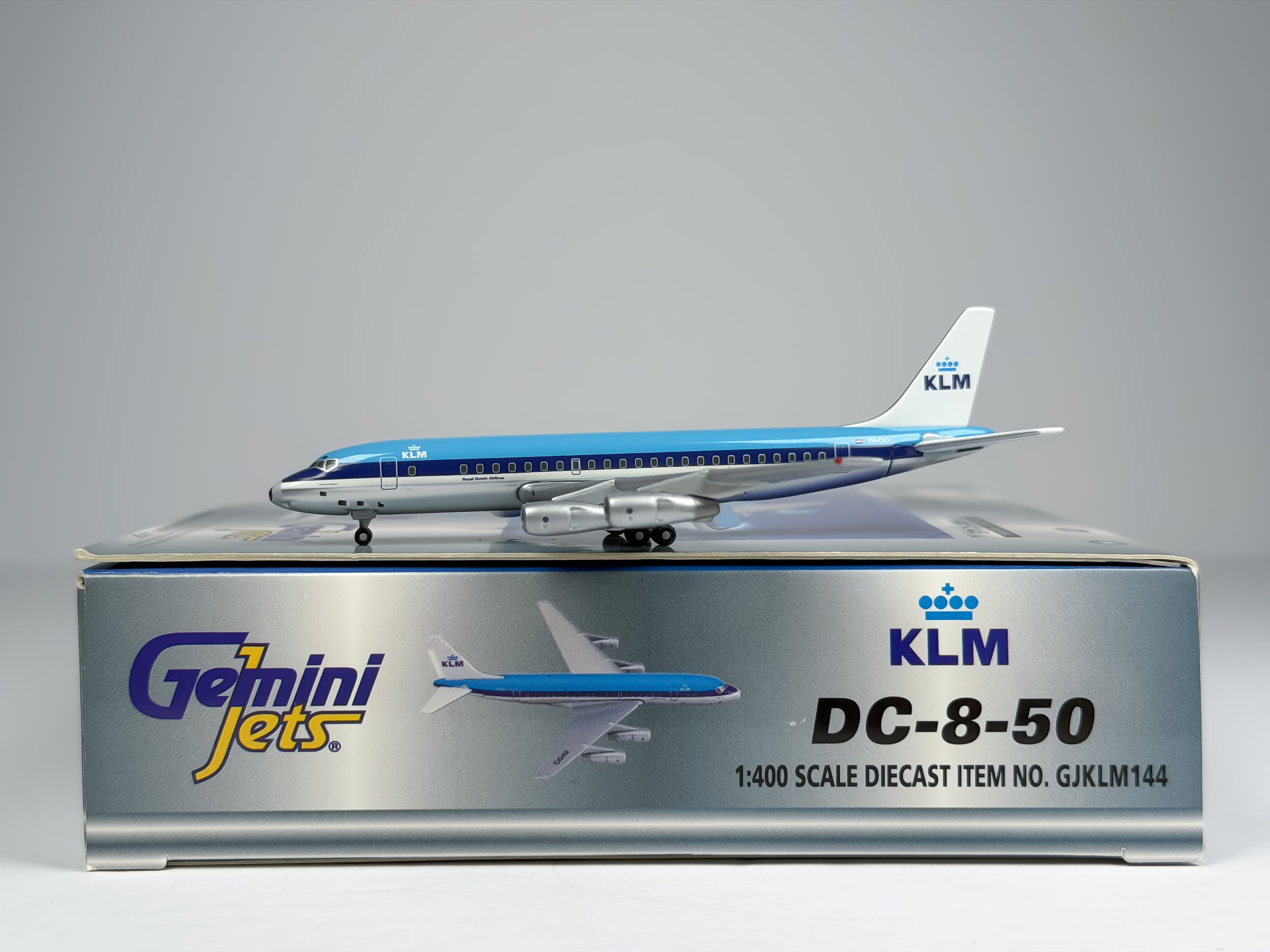 KLM Royal Dutch Airlines Douglas DC-8-50 1:400 Gemini Jets PH-DCI (GJKLM144)