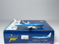 KLM Royal Dutch Airlines Boeing 737-800 1:400 Gemini Jets PH-BXZ (GJKLM1463)