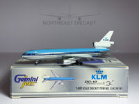 KLM Royal Dutch Airlines McDonnell Douglas DC-10-30 1:400 Gemini Jets PH-DTA (GJKLM191)