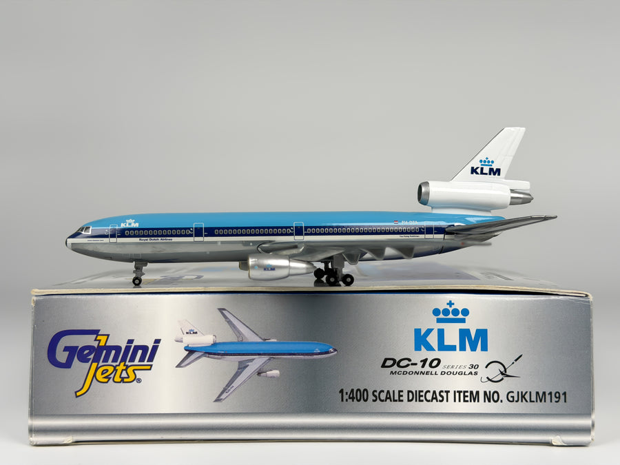 KLM Royal Dutch Airlines McDonnell Douglas DC-10-30 1:400 Gemini Jets PH-DTA (GJKLM191)