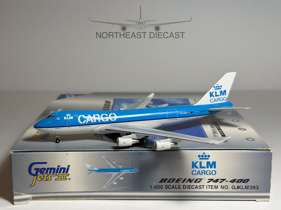 KLM Royal Dutch Boeing 747-400F 1:400 Gemini Jets PH-CKA (GJKLM393)