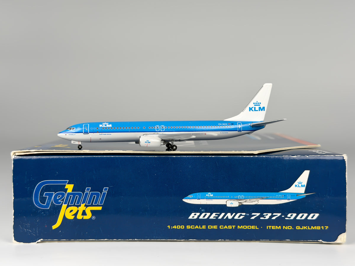 KLM Royal Dutch Airlines Boeing 737-900 1:400 Gemini Jets PH-BXO (GJKLM817)