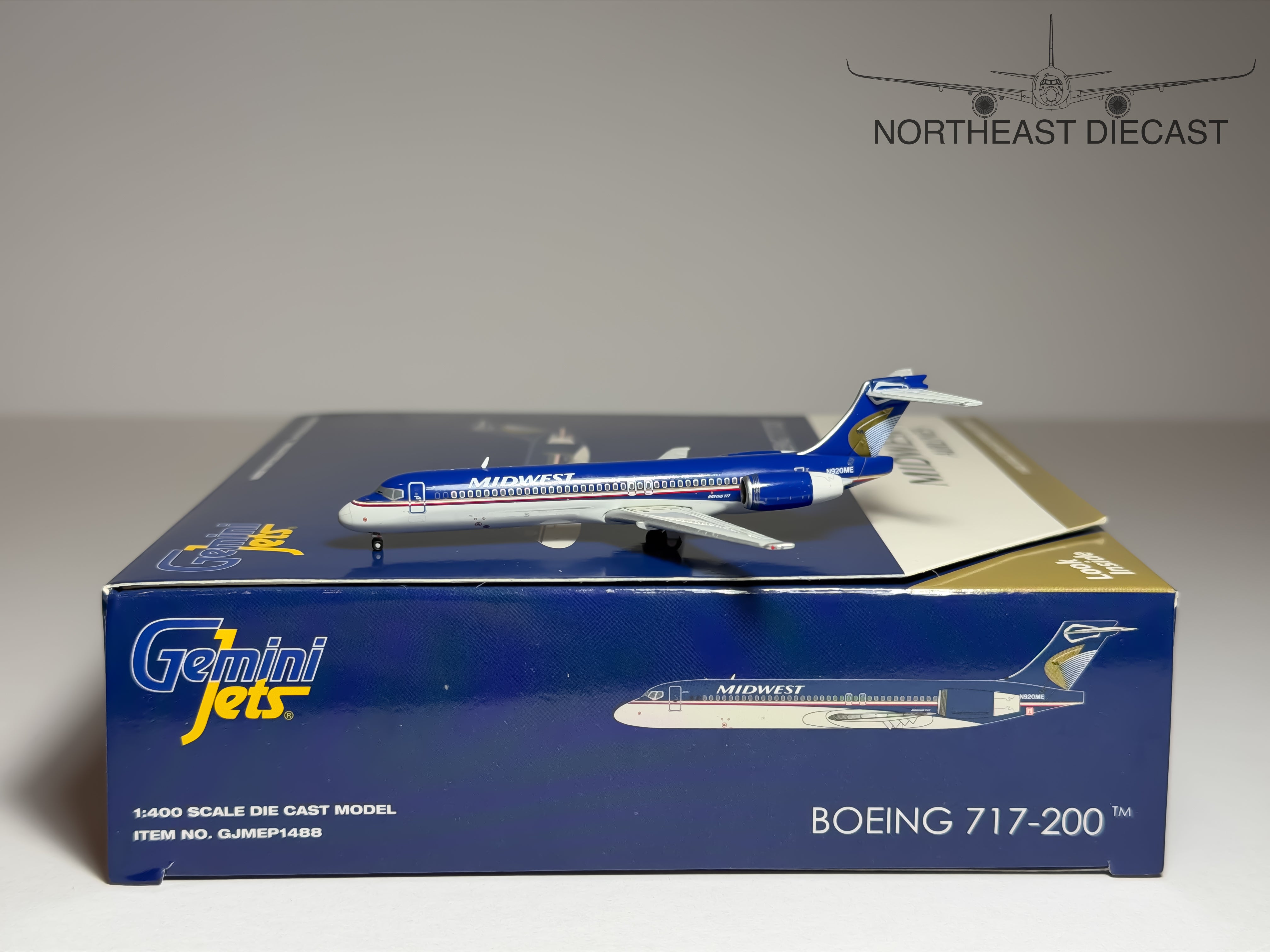 Boeing 717 Diecast Aircraft Models · Northeast Diecast