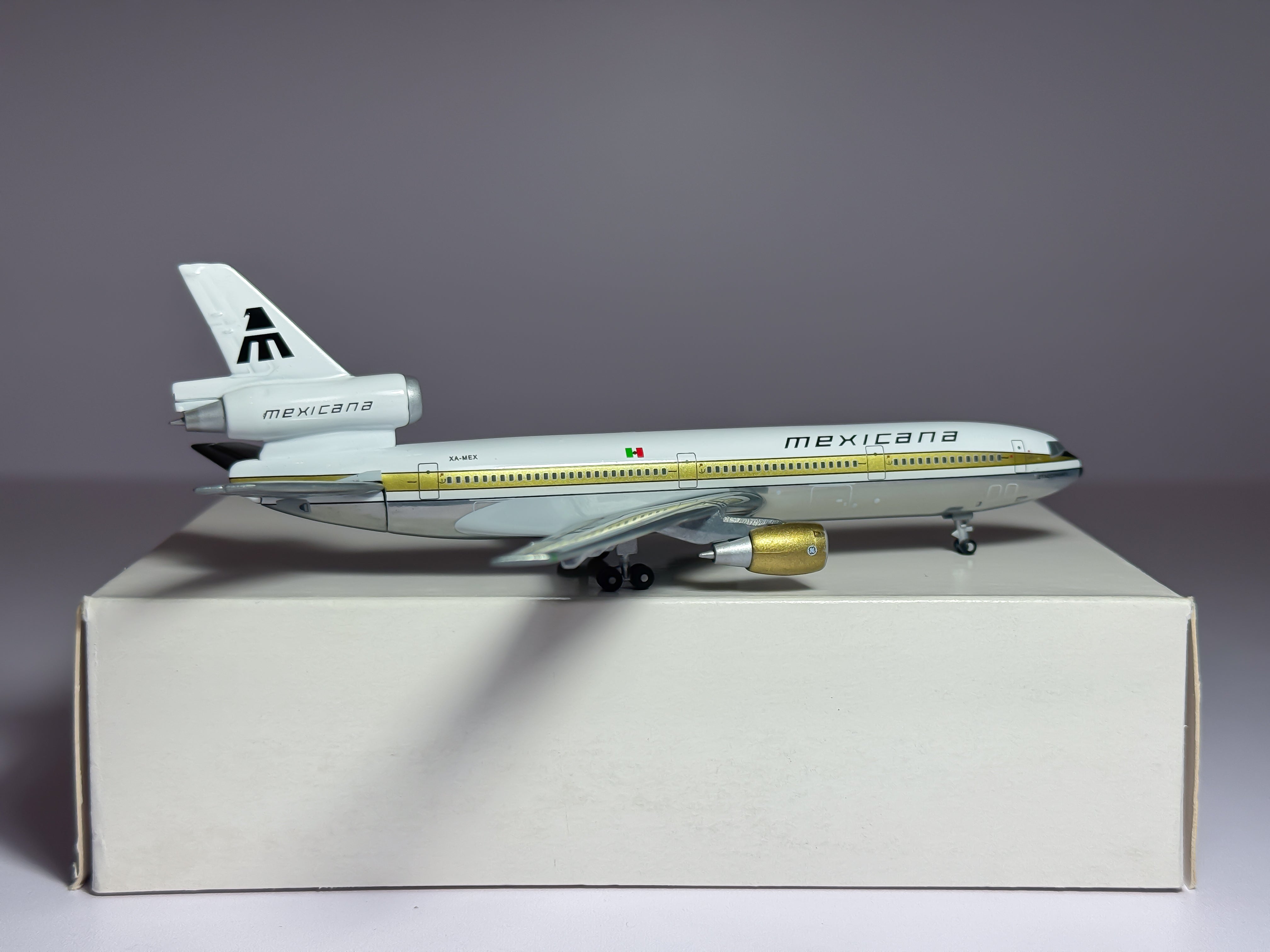 Mexicana McDonnell Douglas DC-10-15 1:400 Gemini Jets XA-MEX (GJMEX158)