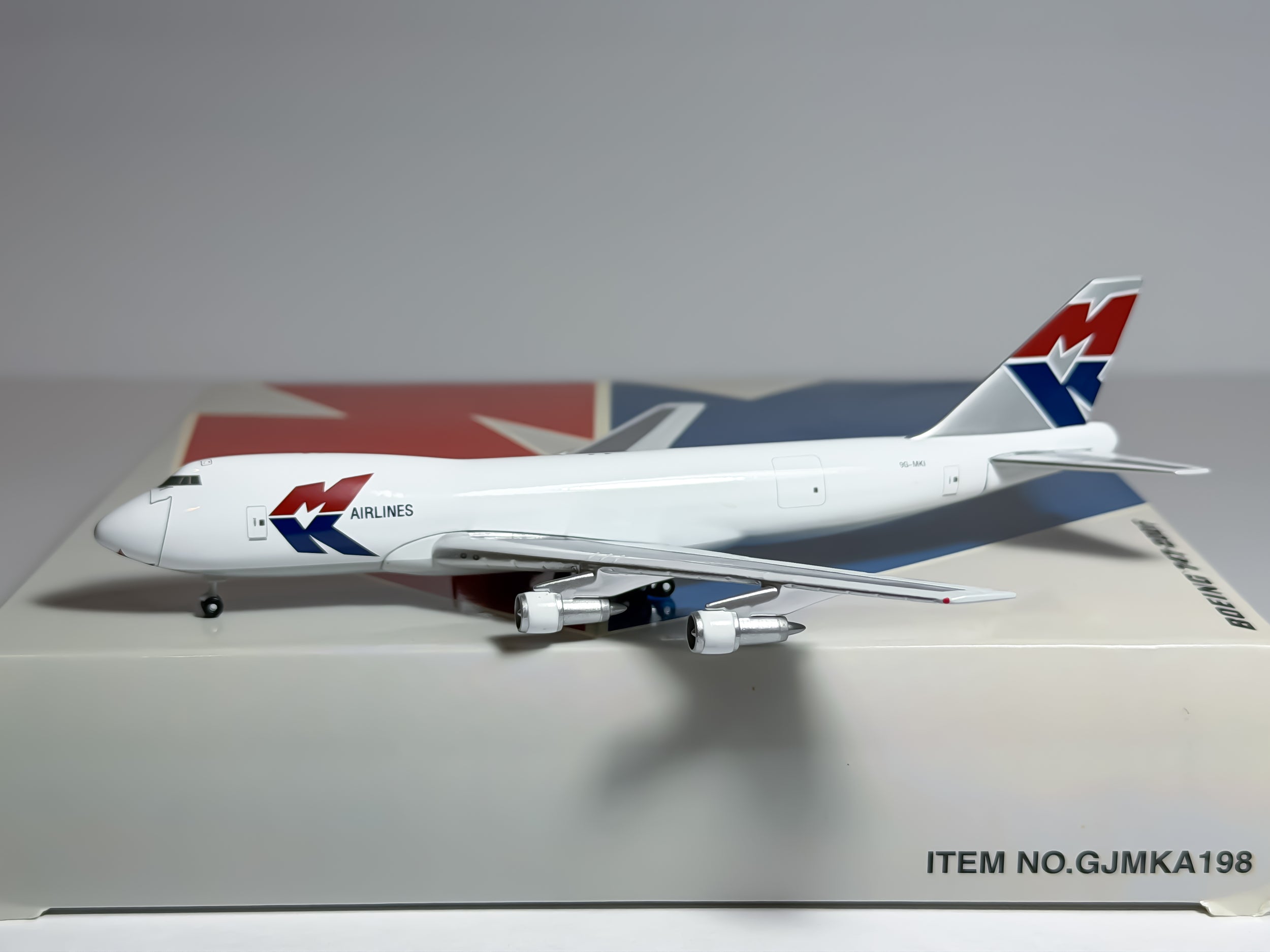 MK Airlines Boeing 747-200F 1:400 Gemini Jets 9G-MKI (GJMKA198)