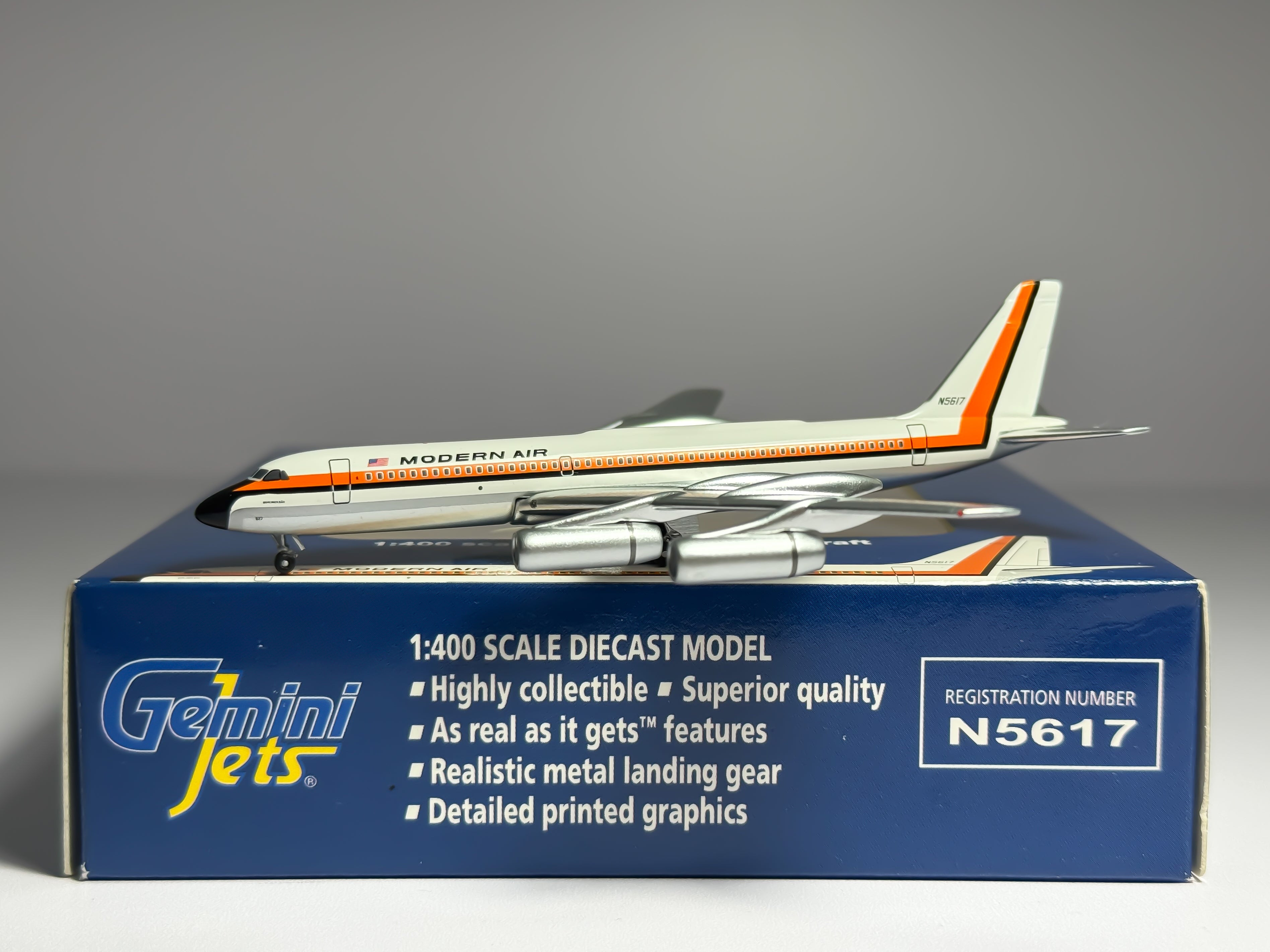 Modern Air Convair CV-880 1:400 Gemini Jets N5617 (GJMOD704)