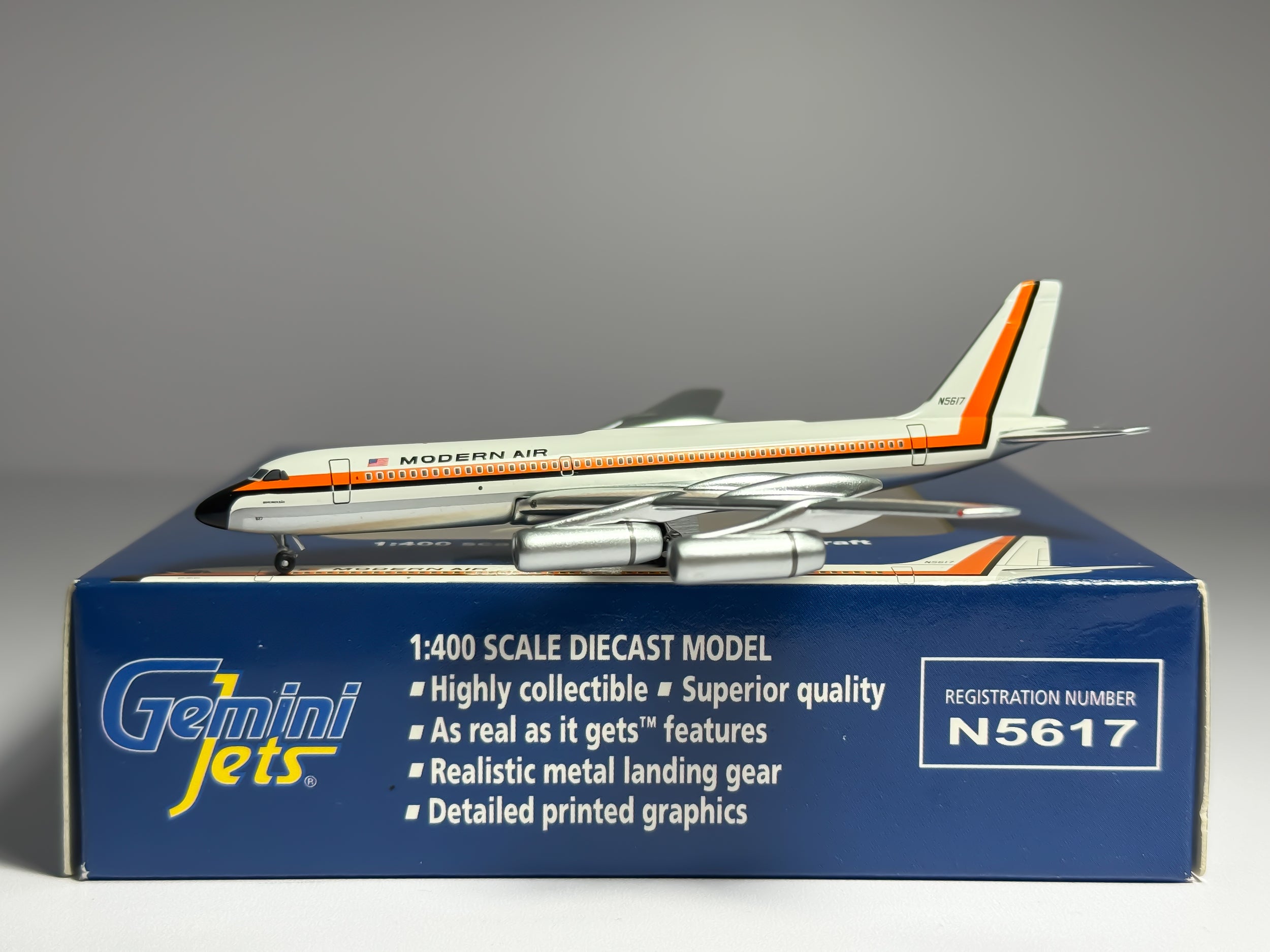 Modern Air Convair CV-990 1:400 Gemini Jets N5617 (GJMOD704)