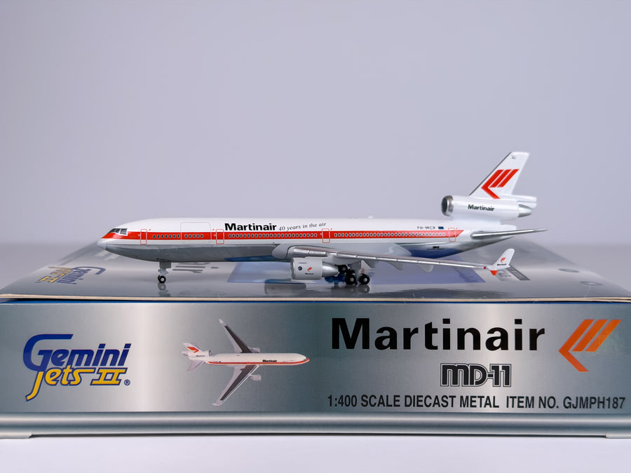Martinair McDonnell Douglas MD-11 1:400 Gemini Jets PH-MCR (GJMPH187)