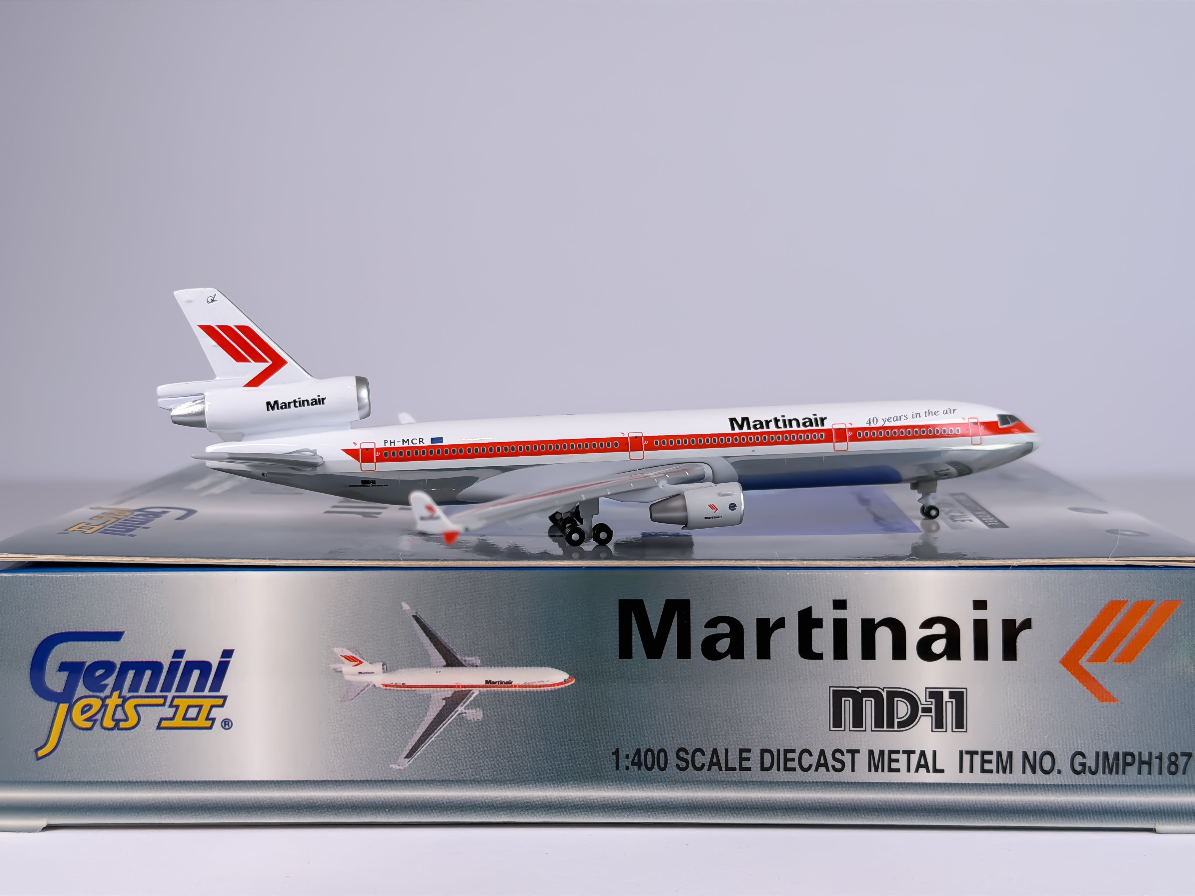 Martinair McDonnell Douglas MD-11 1:400 Gemini Jets PH-MCR (GJMPH187)
