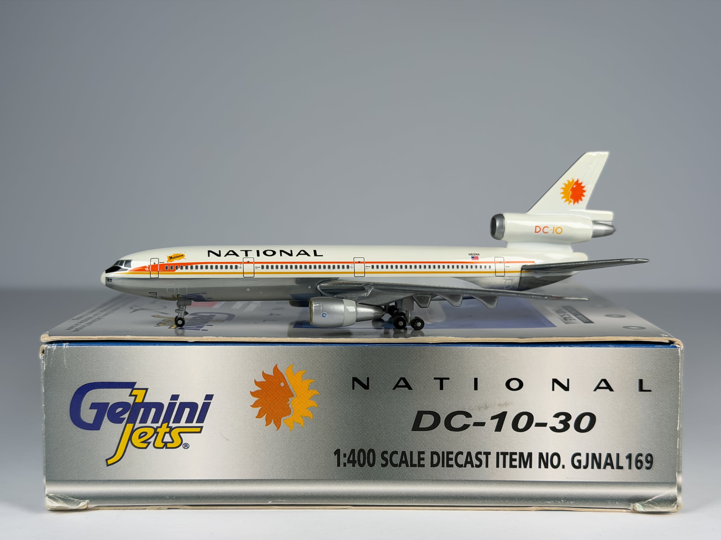 National Airlines McDonnell Douglas DC-10-30 1:400 Gemini Jets N82NA (GJNAL169)