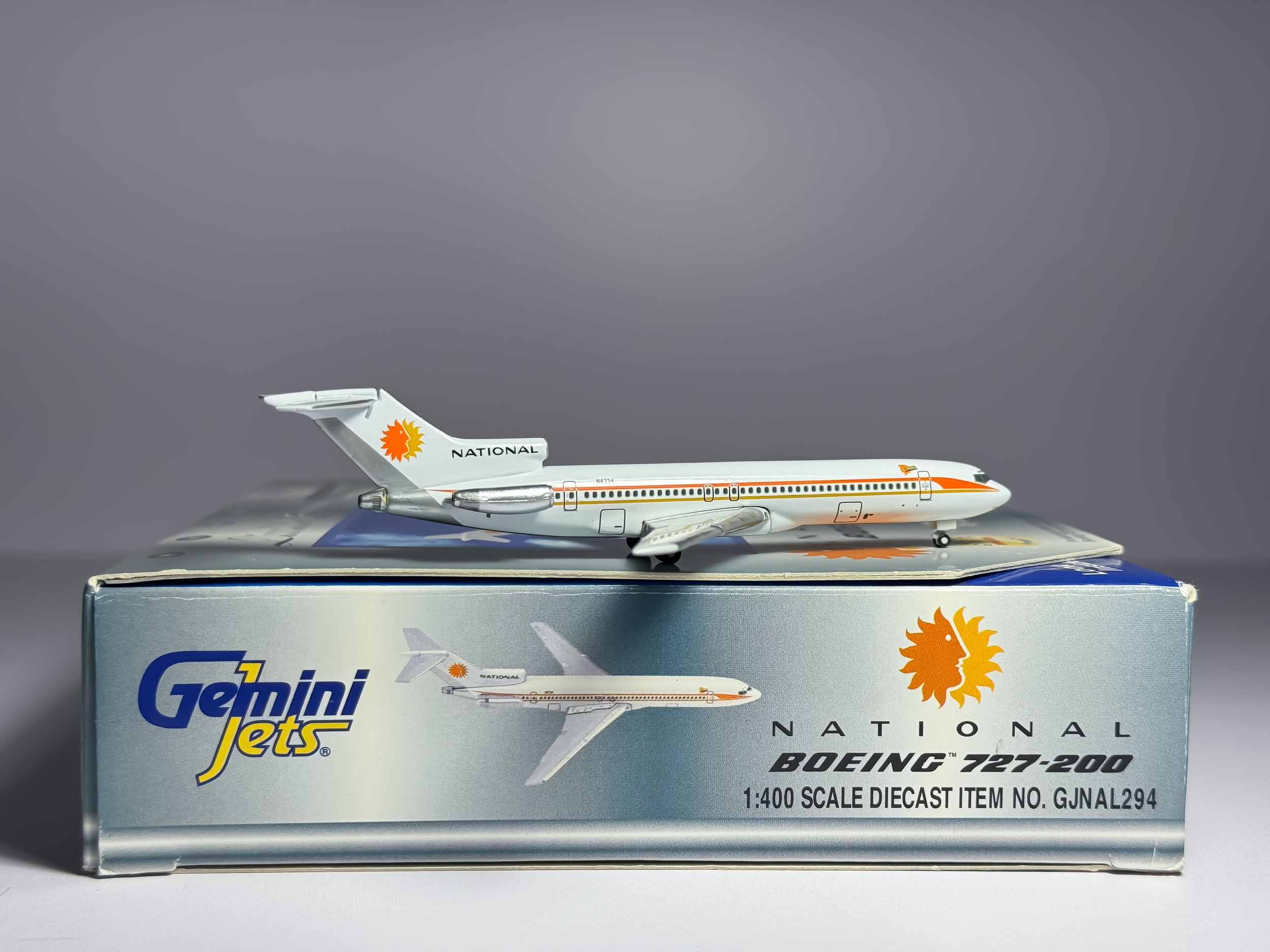 National Airlines Boeing 727-200 1:400 Gemini Jets N4734 (GJNAL294)