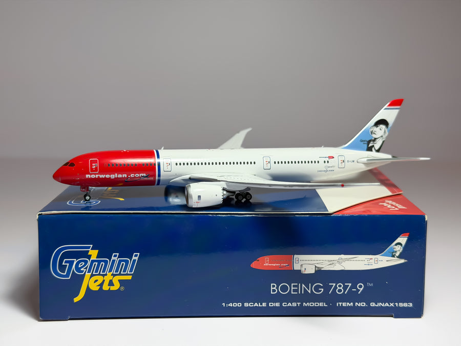 Norwegian Boeing 787-9 1:400 Gemini Jets EI-LNI (GJNAX1563)
