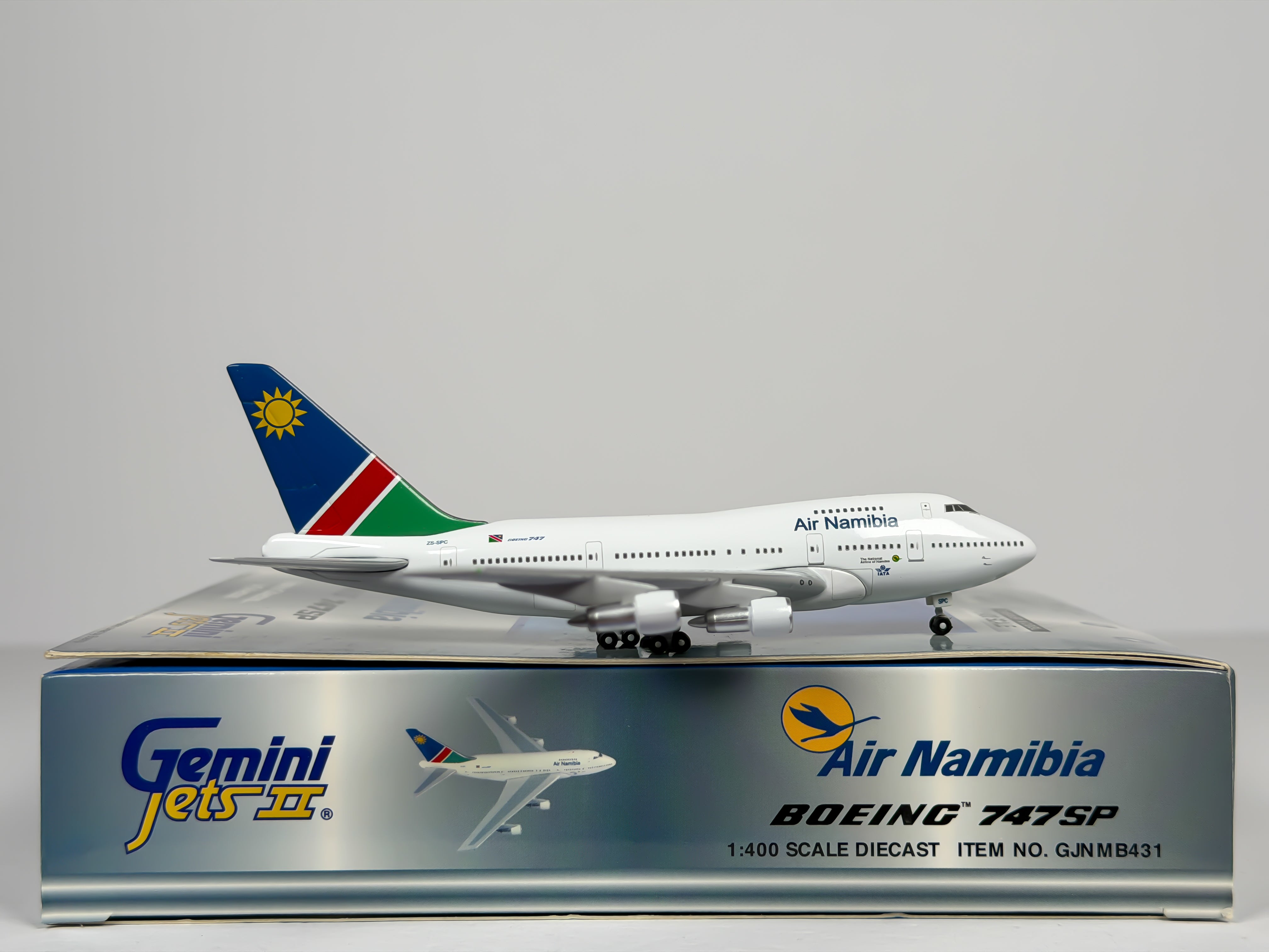 Air Namibia Boeing 747SP 1:400 Gemini Jets ZS-SPC (GJNMB431)