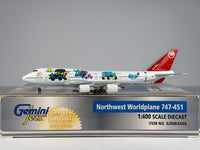 Northwest Airlines Boeing 747-400 1:400 Gemini Jets N670US (GJNWA006)