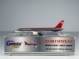 Northwest Airlines Boeing 757-200 1:400 Gemini Jets N548US (GJNWA224)