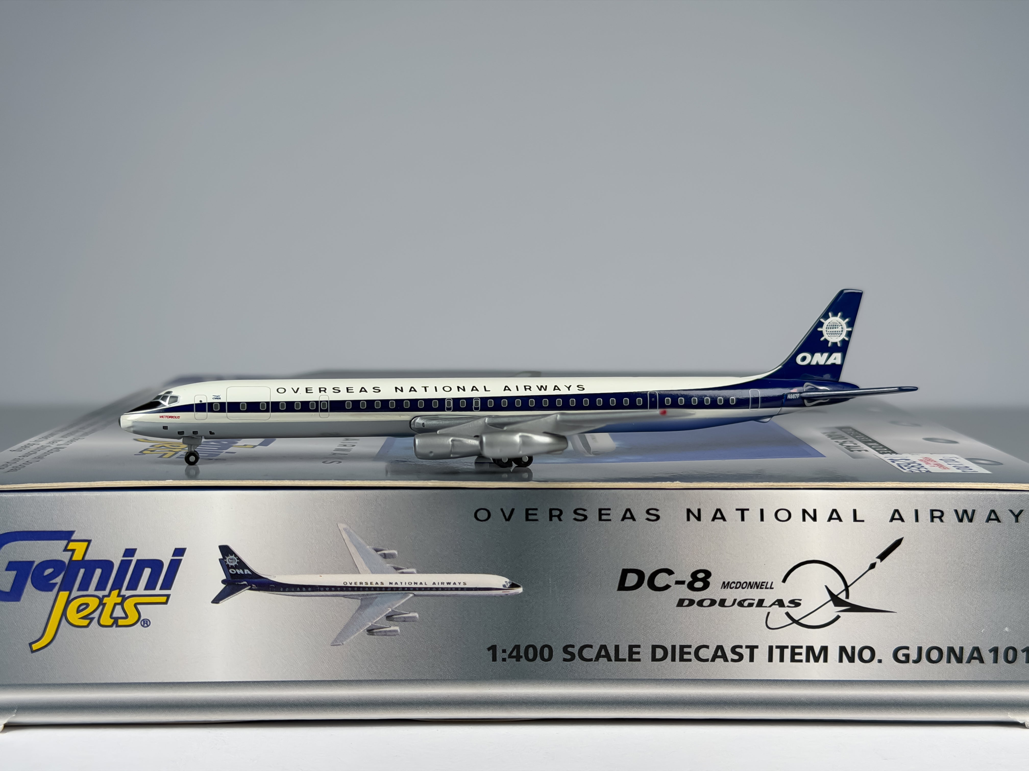 Overseas National Airways (ONA) Douglas DC-8-61 1:400 Gemini Jets N867F (GJONA101)