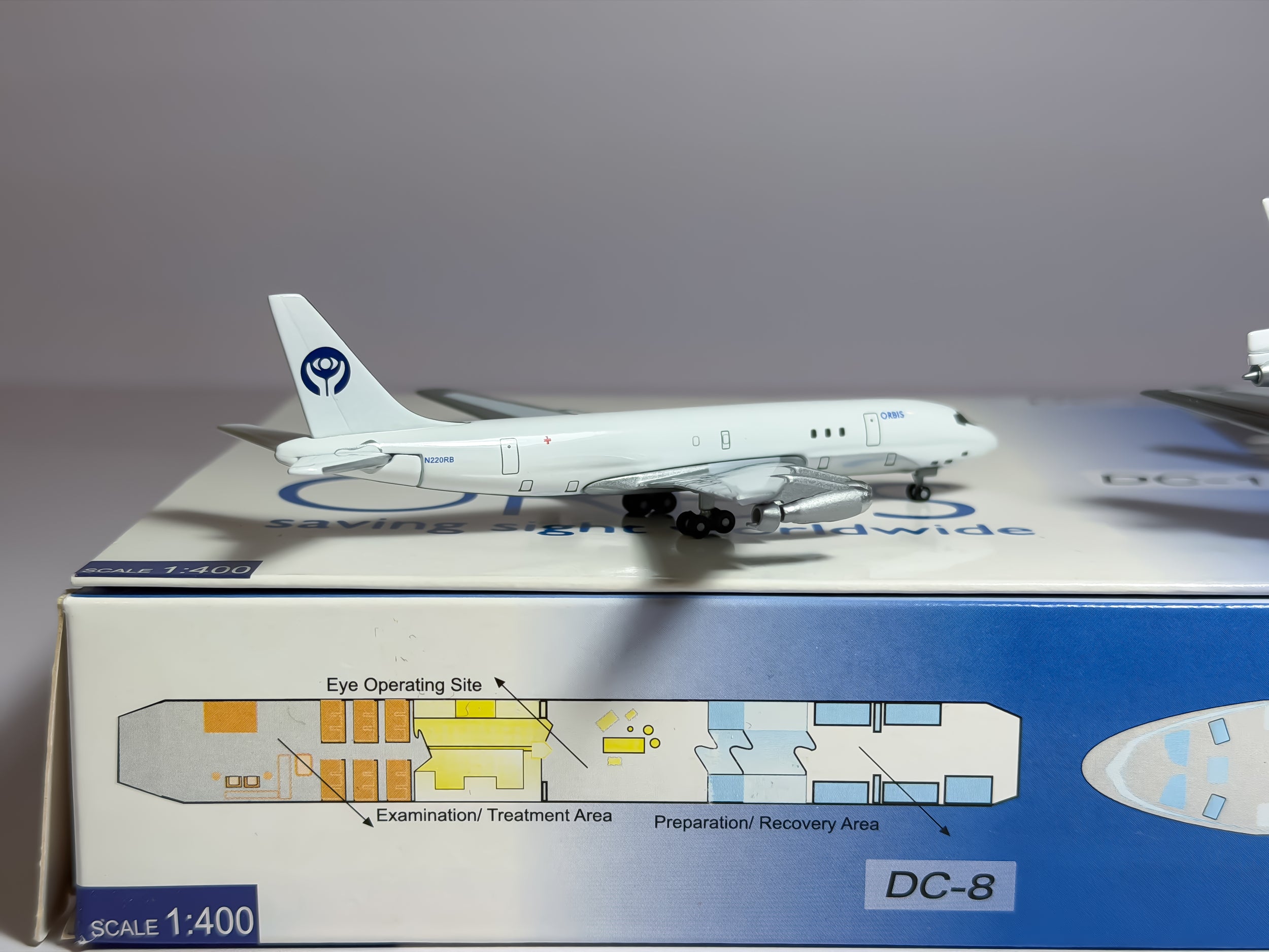 Orbis International Douglas DC-8 & DC-10 1:400 Dragon Wings N220RB & N220AU (GJORB238)