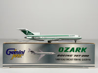 Ozark Airlines Boeing 727-200 1:400 Gemini Jets N720ZK (GJOZR194)