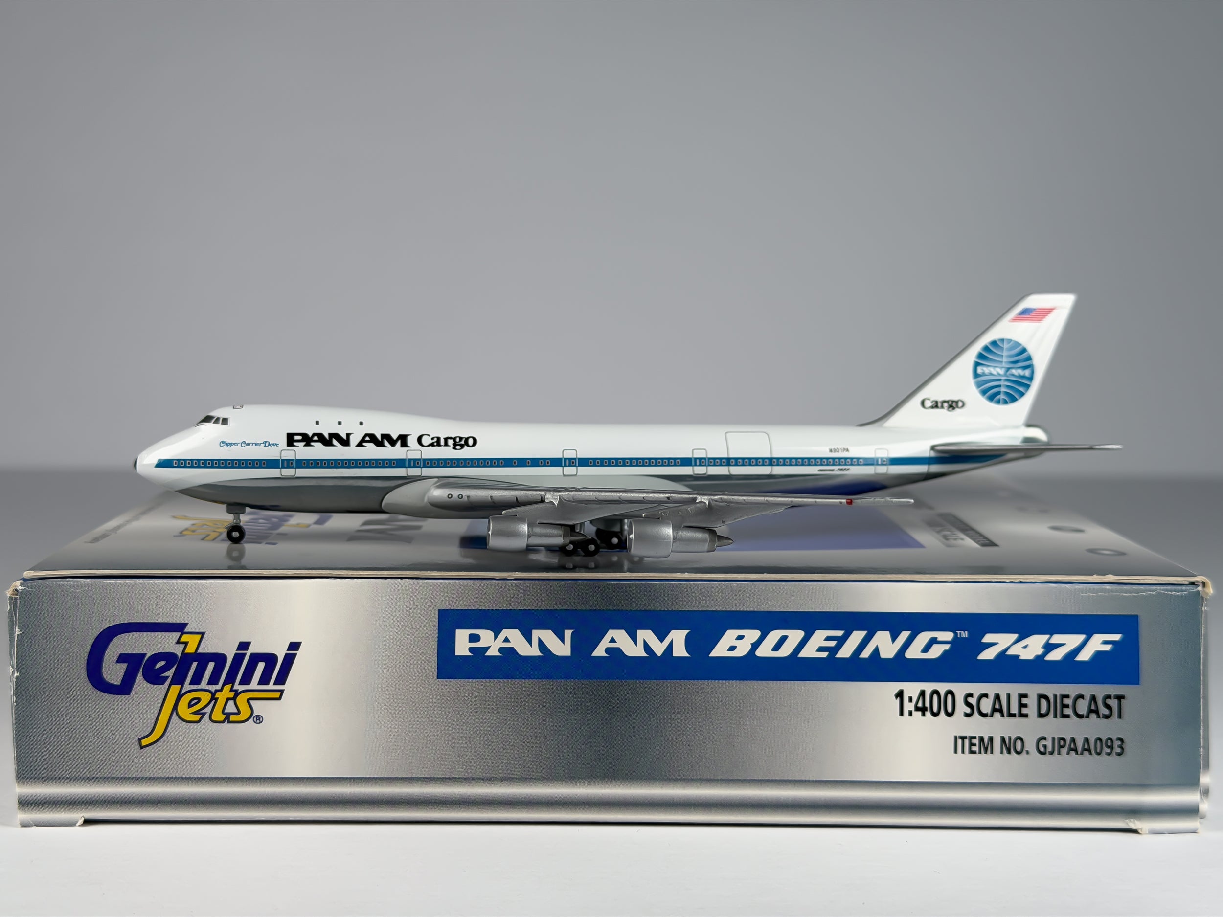 PAN AM Cargo Boeing 747-100F 1:400 Gemini Jets N901PA (GJPAA093)