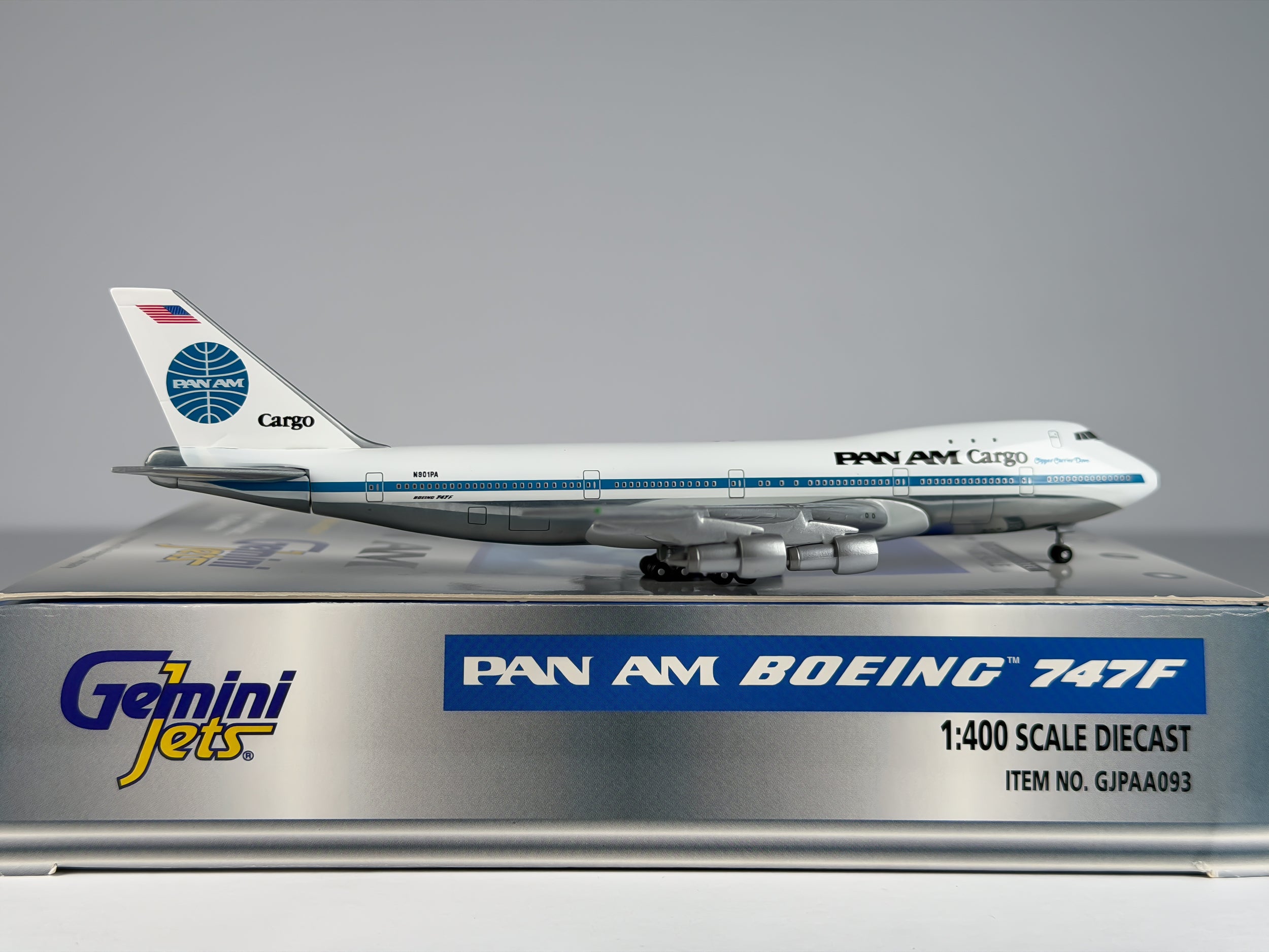 PAN AM Cargo Boeing 747-100F 1:400 Gemini Jets N901PA (GJPAA093)
