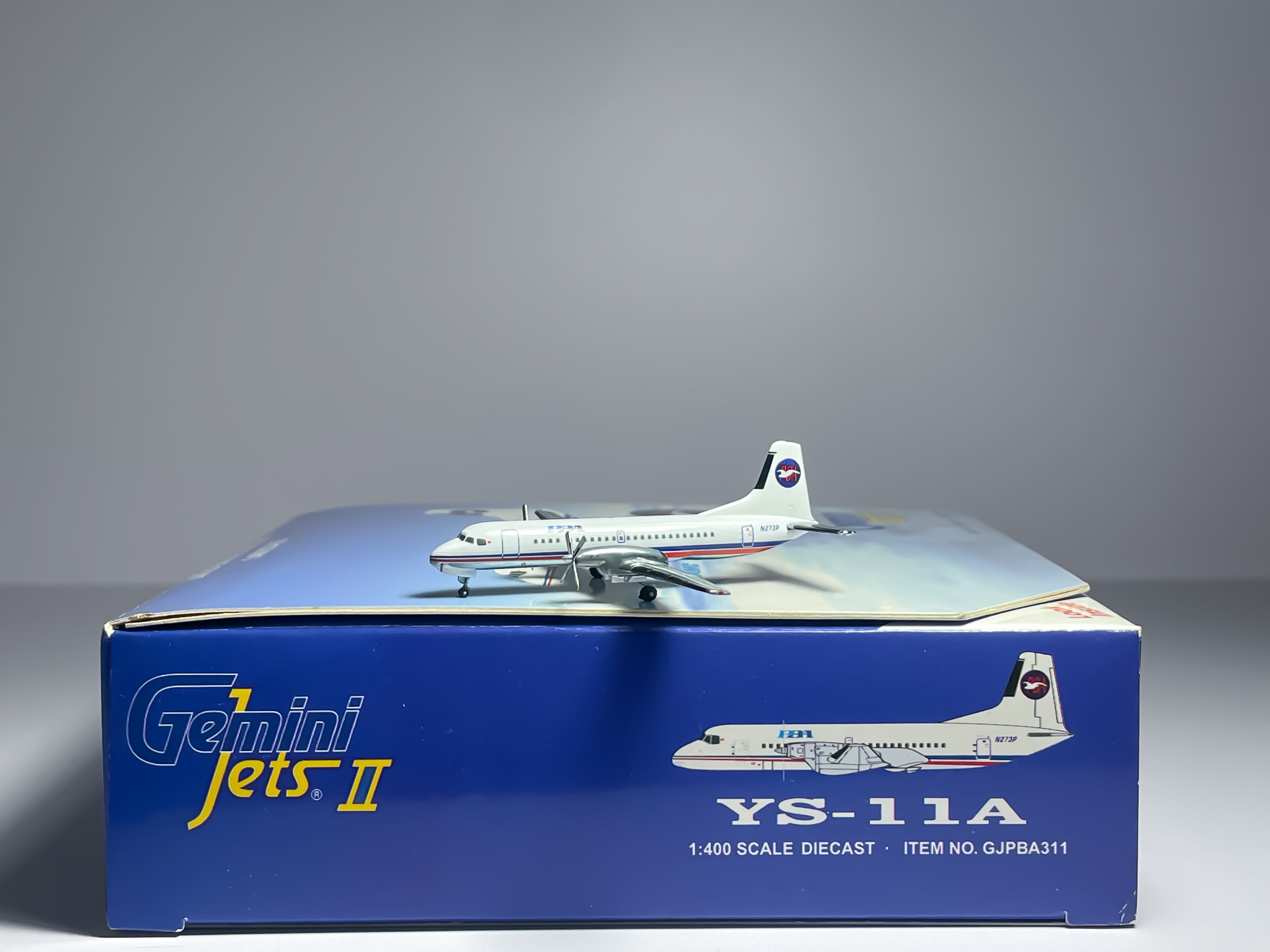 Provincetown Boston Airlines NAMC YS-11 1:400 Gemini Jets N273P (GJPBA311)