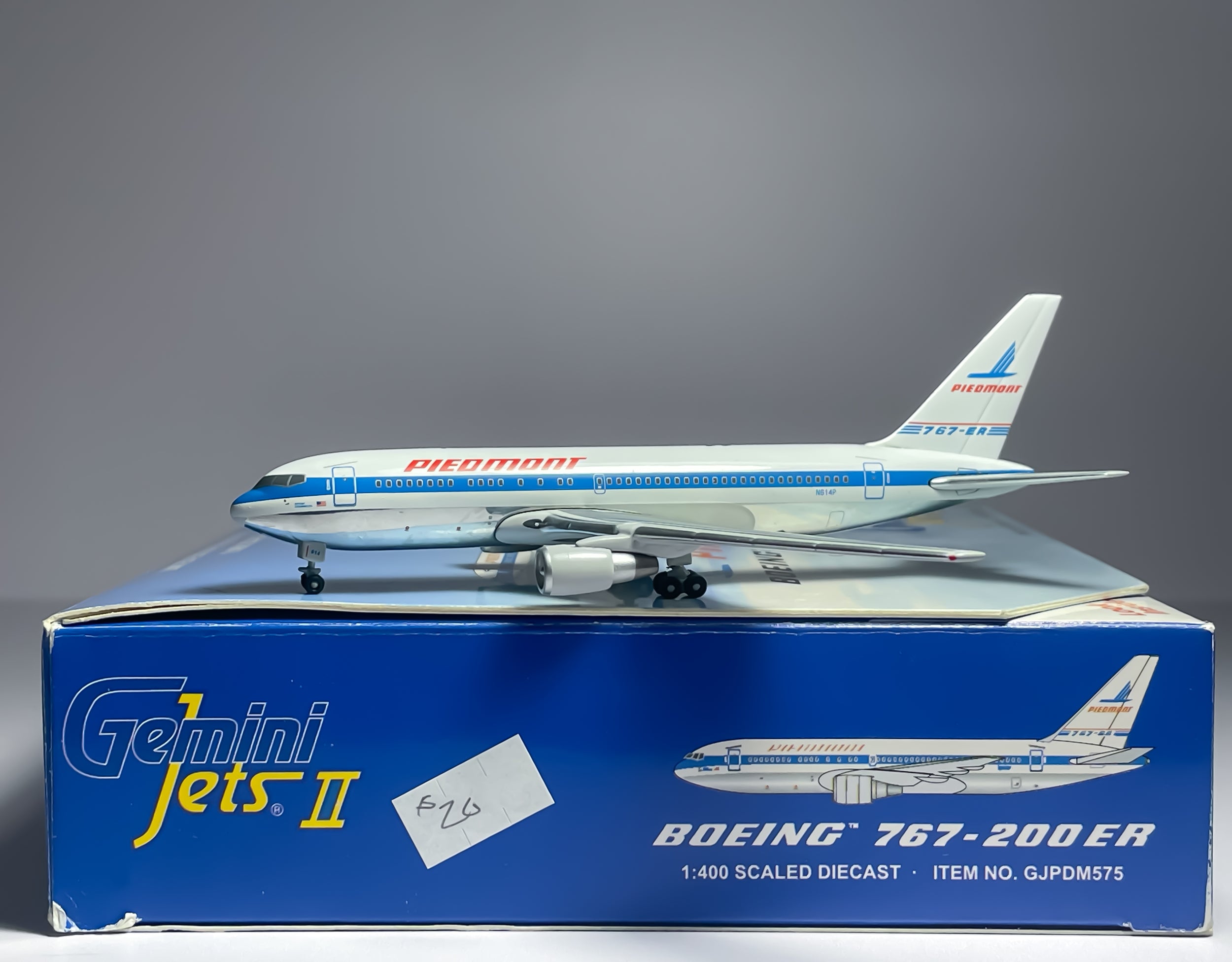 Piedmont Airlines Boeing 767-200 1:400 Gemini Jets N614P (GJPDM575)