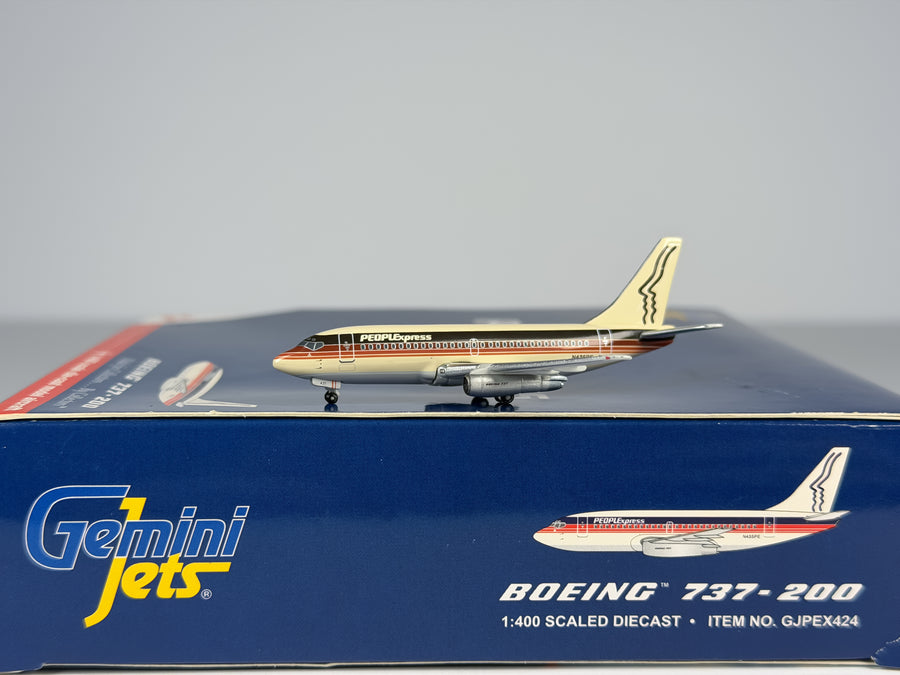 PEOPLExpress Boeing 737-200 1:400 Gemini Jets N435PE (GJPEX424)