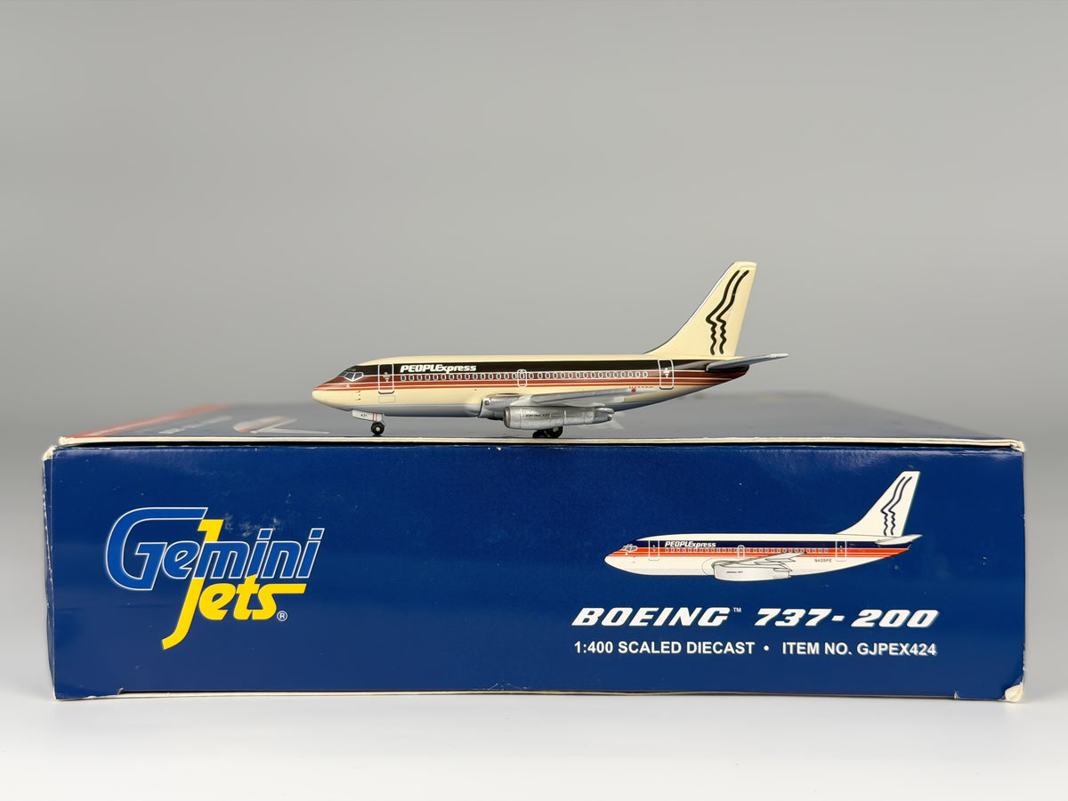 PEOPLExpress Boeing 737-200 1:400 Gemini Jets N435PE (GJPEX424)