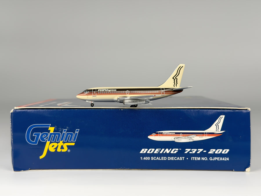 PEOPLExpress Boeing 737-200 1:400 Gemini Jets N435PE (GJPEX424)