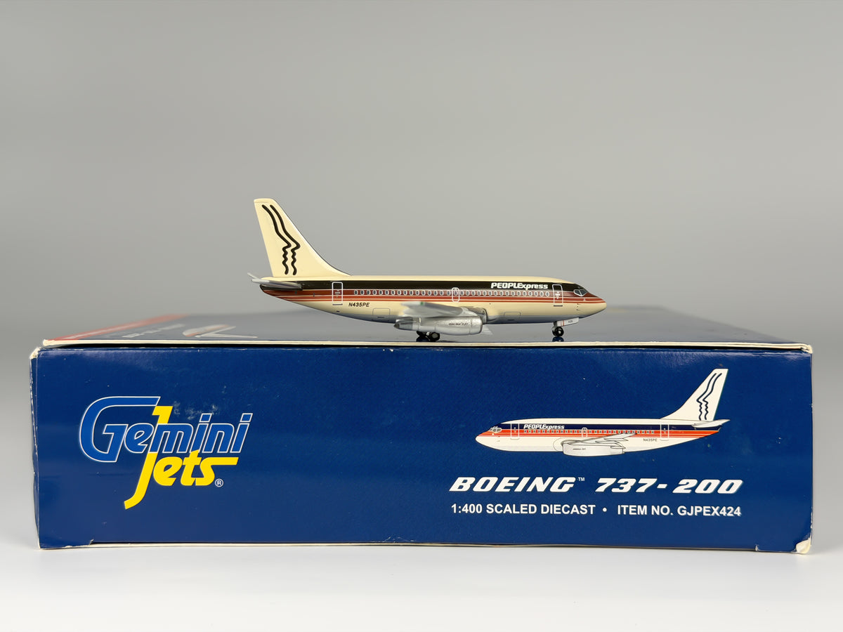 PEOPLExpress Boeing 737-200 1:400 Gemini Jets N435PE (GJPEX424)