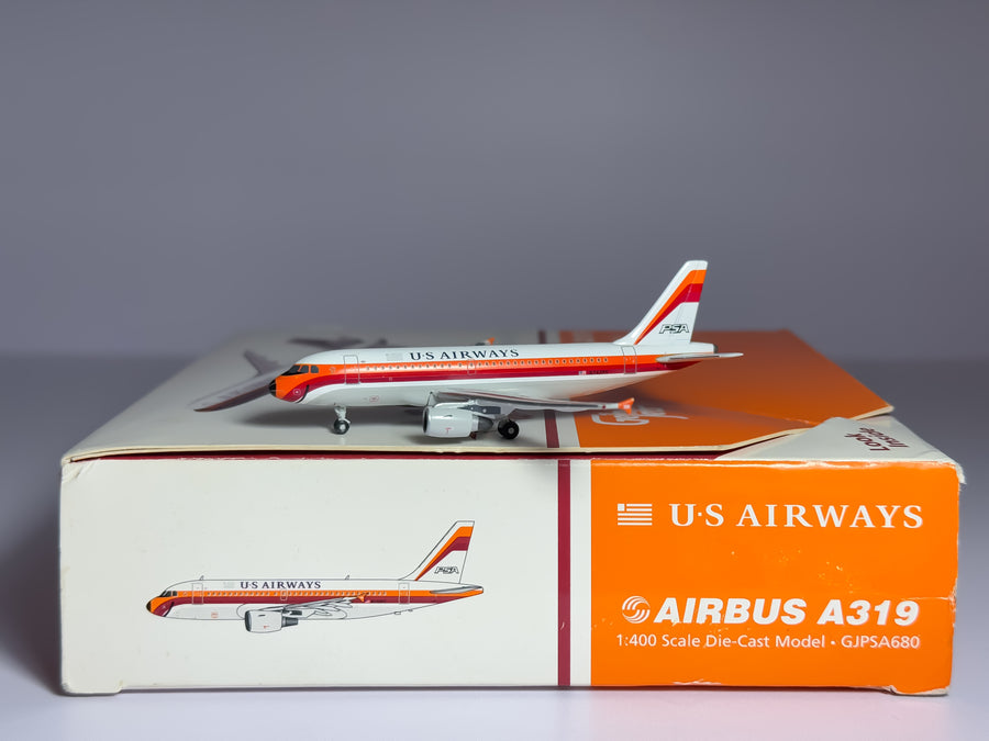 U.S Airways Airbus A319 1:400 Gemini Jets N742PS (GJPSA680)
