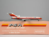 Pacific Southwest Airlines (PSA) Boeing 727-200 1:400 Gemini Jets N555PS (GJPSAN555PS)