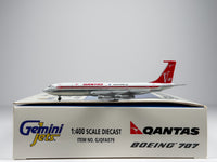 Qantas Airways Boeing 707-300 1:400 Gemini Jets VH-EAF (GJQFA079)
