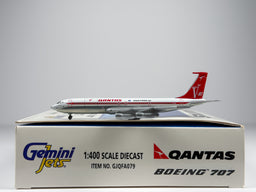 Qantas Airways Boeing 707-300 1:400 Gemini Jets VH-EAF (GJQFA079)