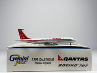 Qantas Airways Boeing 707-300 1:400 Gemini Jets VH-EAF (GJQFA079)