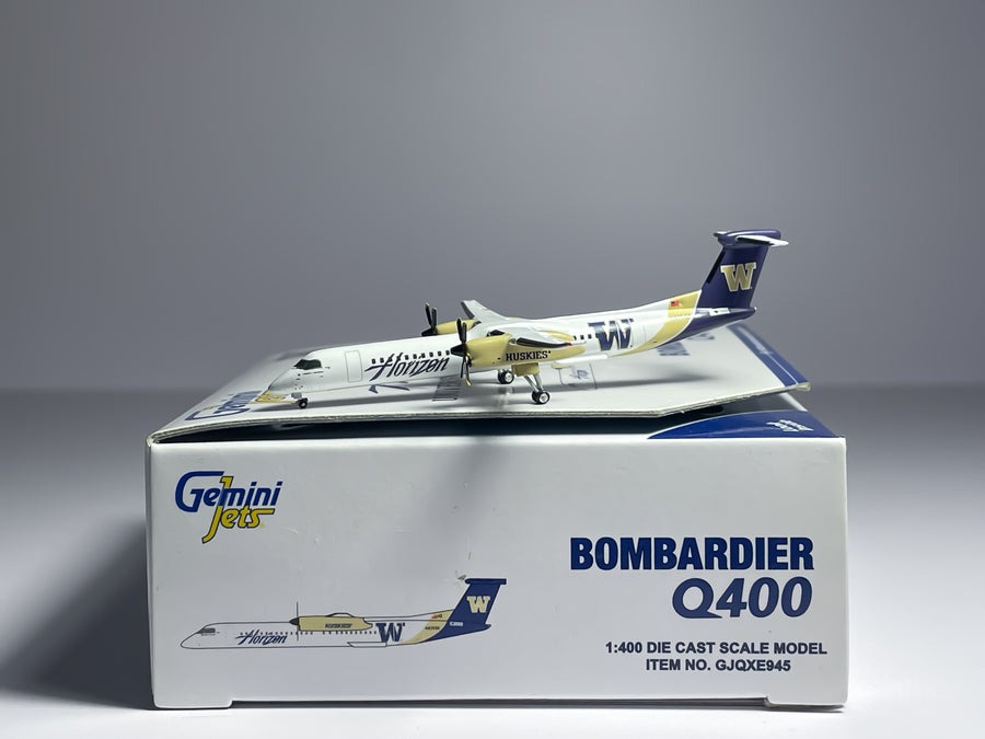 Horizon Air De Havilland Q400 1:400 Gemini Jets N435QX (GJQXE945)
