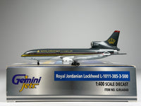 Royal Jordanian Lockheed L-1011 1:400 Gemini Jets JY-AGA (GJRJA040)