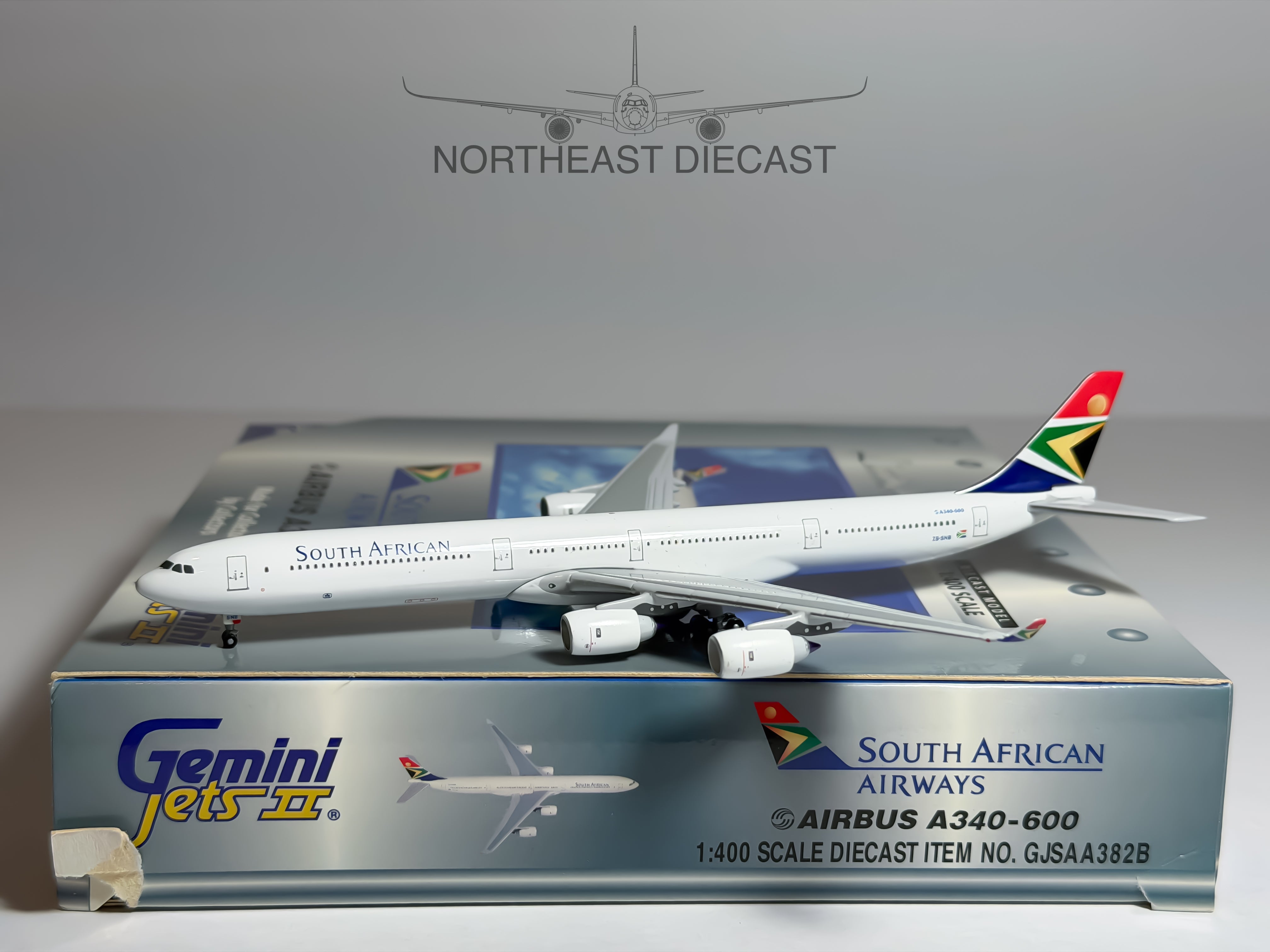 Airbus A340 Diecast Aircraft Models · Northeast Diecast