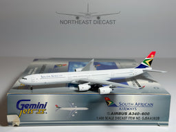 South African Airways Airbus A340-600 1:400 Gemini Jets ZS-SNB (GJSAA382B)