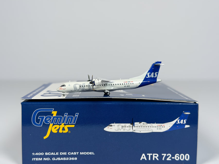 Scandinavian Airlines (SAS) ATR 72-600 1:400 Gemini Jets SE-MKD (GJSAS2368)