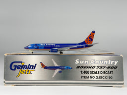 Sun Country Airlines Boeing 737-800 1:400 Gemini Jets N800SY (GJSCX190)