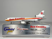 Sun Country Airlines McDonnell Douglas DC-10-30 1:400 Gemini Jets N154SY (GJSCX240)