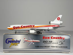 Sun Country Airlines McDonnell Douglas DC-10-30 1:400 Gemini Jets N154SY (GJSCX240)