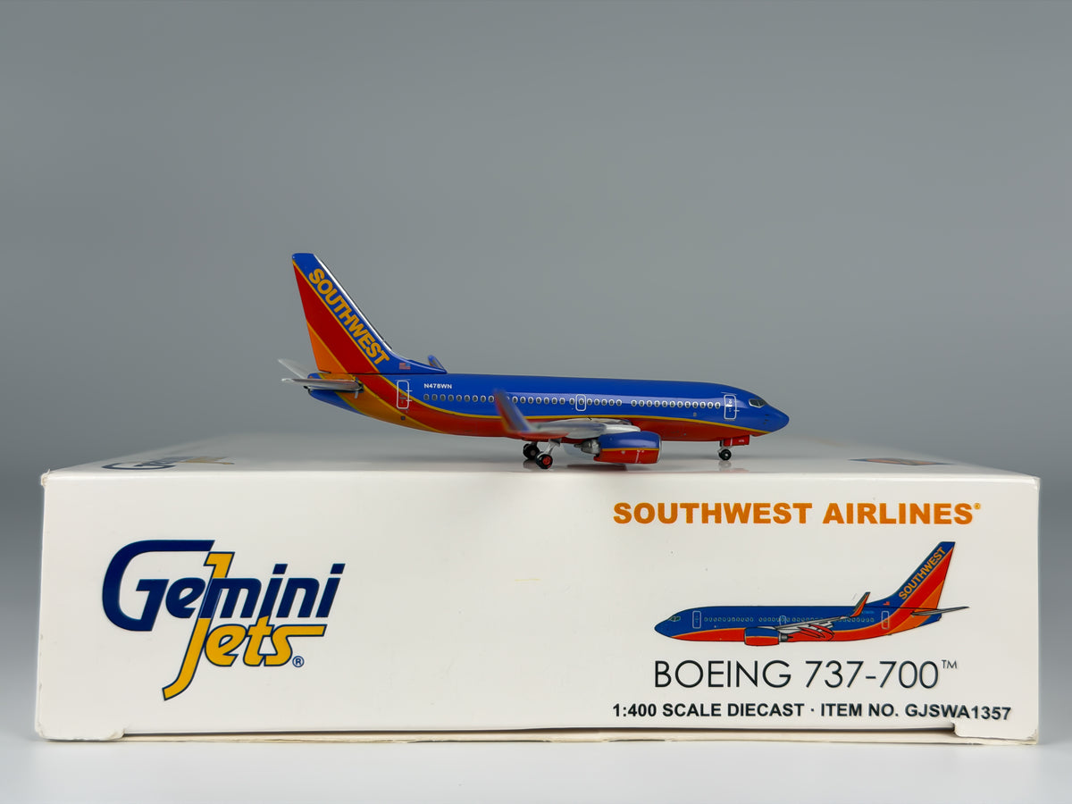 Southwest Airlines Boeing 737-700 1:400 Gemini Jets N478WN (GJSWA1357)