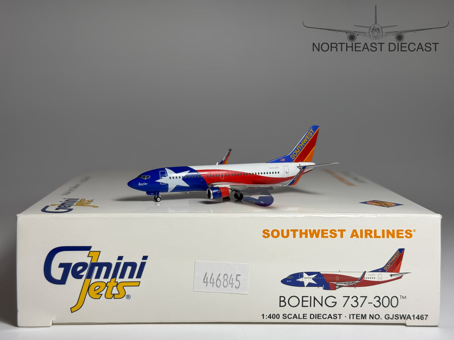 Southwest Airlines Boeing 737-300 1:400 Gemini Jets N352SW (GJSWA1467)