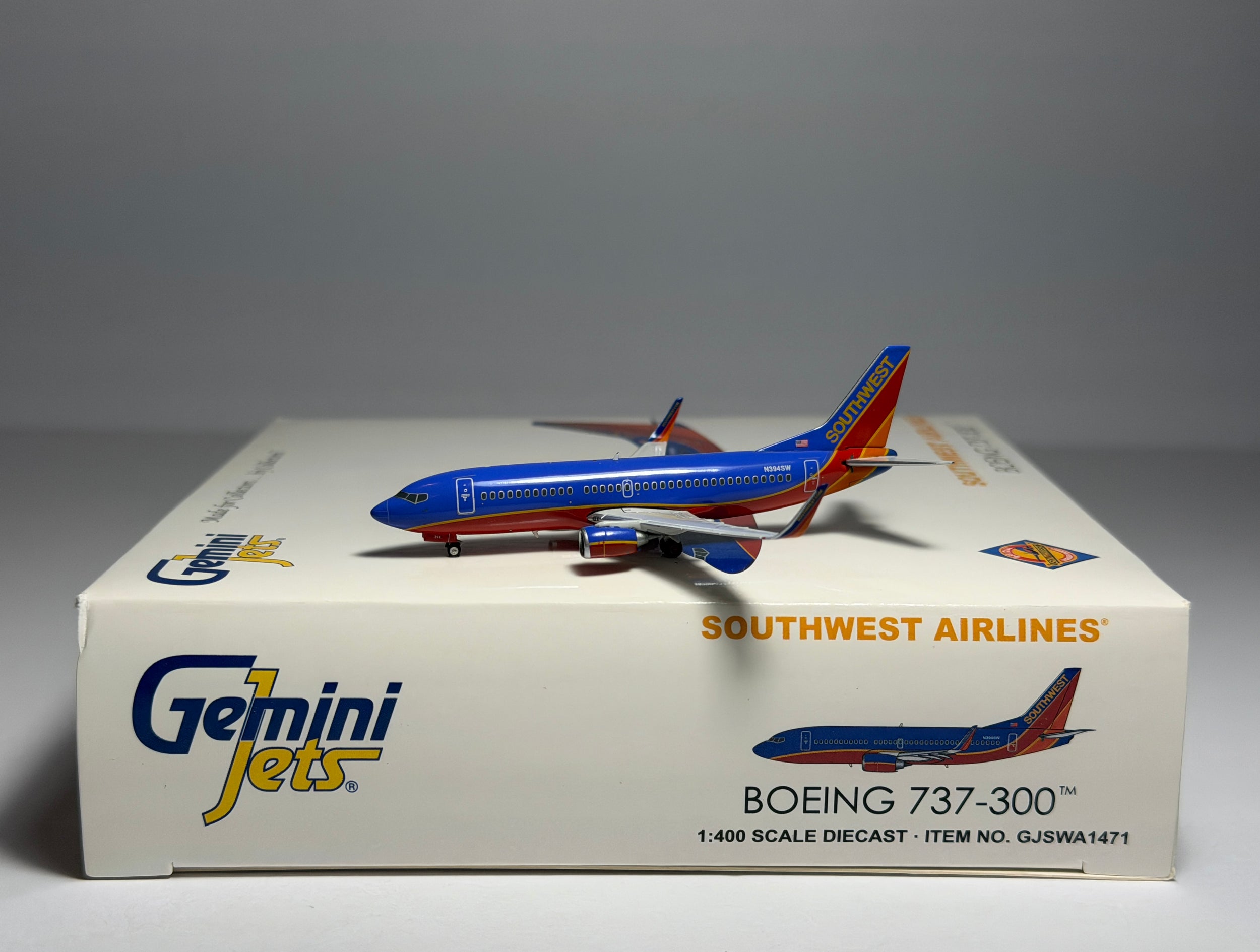 Southwest Airlines Boeing 737-300 1:400 Gemini Jets N394SW (GJSWA1471)