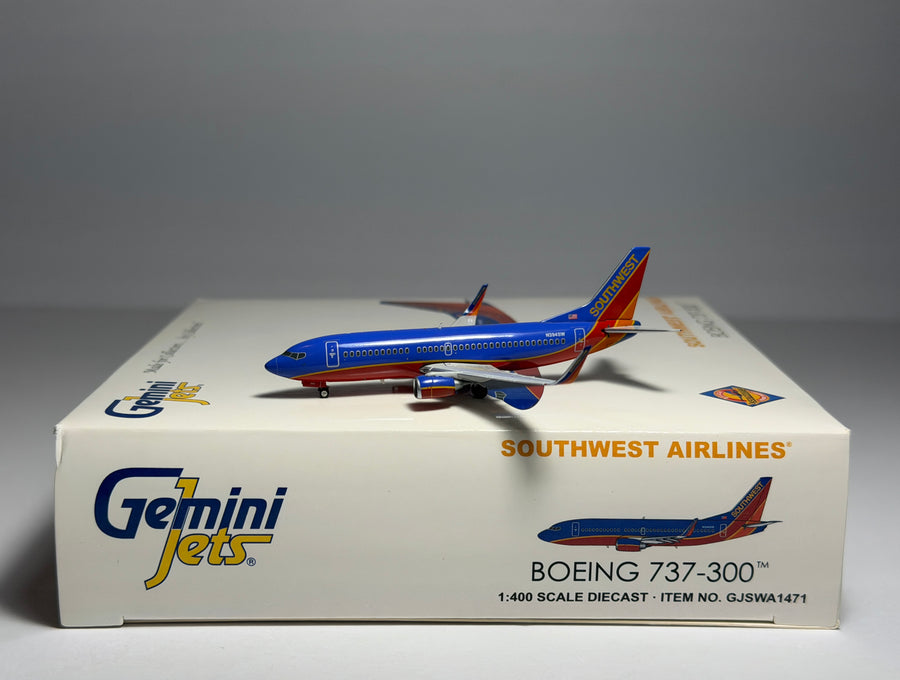 Southwest Airlines Boeing 737-300 1:400 Gemini Jets N394SW (GJSWA1471)
