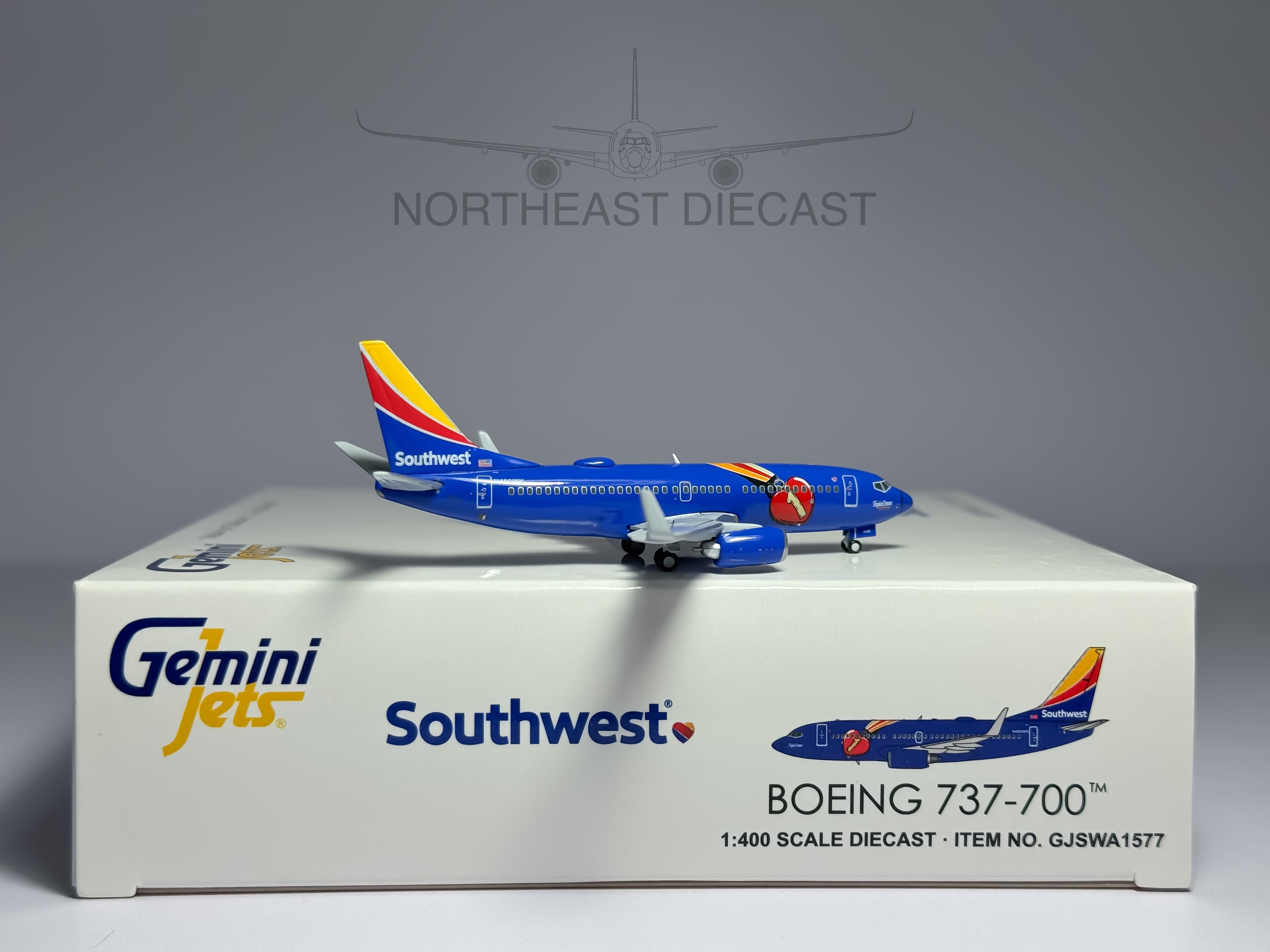 Southwest Airlines Boeing 737-700 1:400 Gemini Jets N409WN (GJSWA1577)